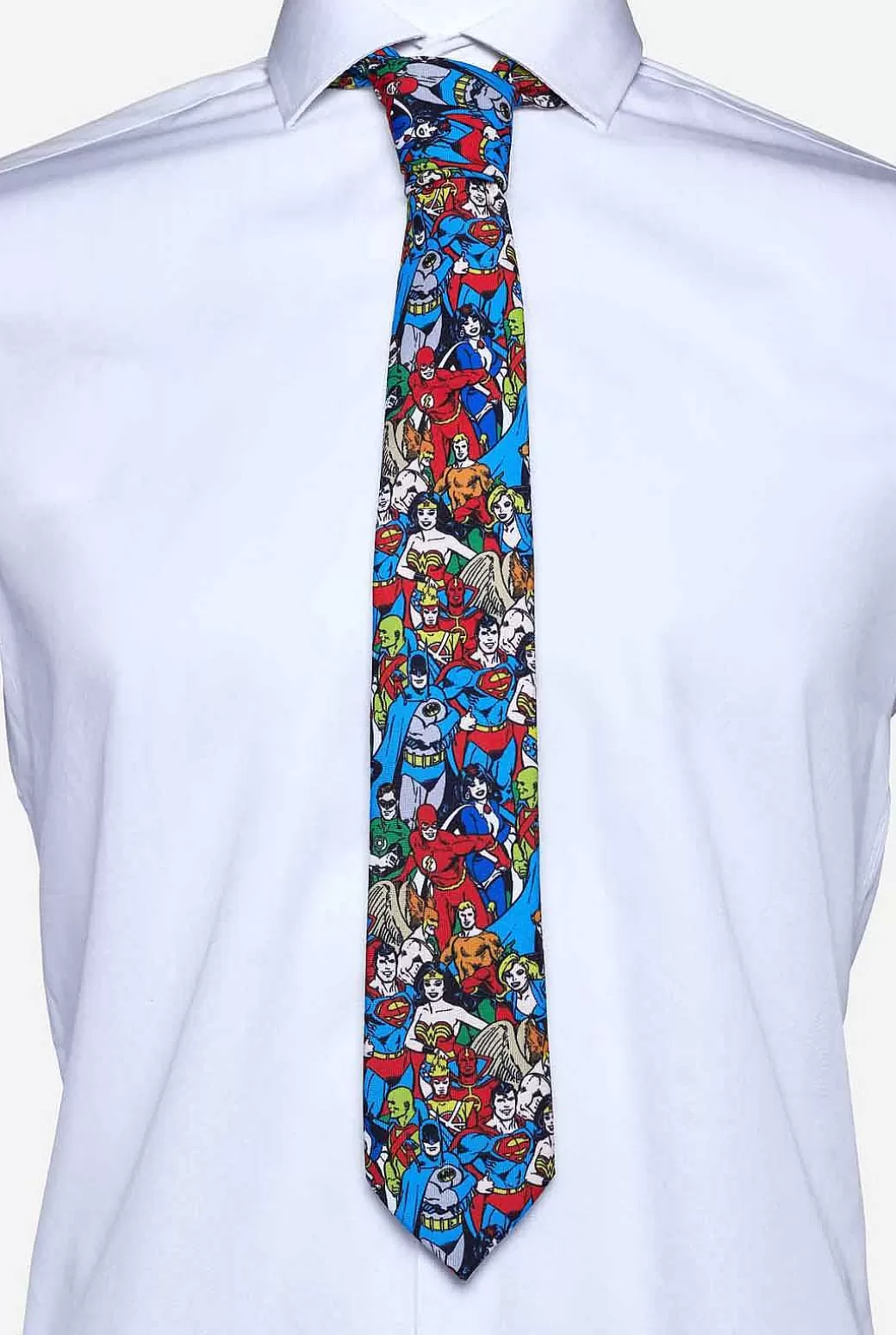 OppoSuits Stropdassen^Dc Comics Tie-Justice League