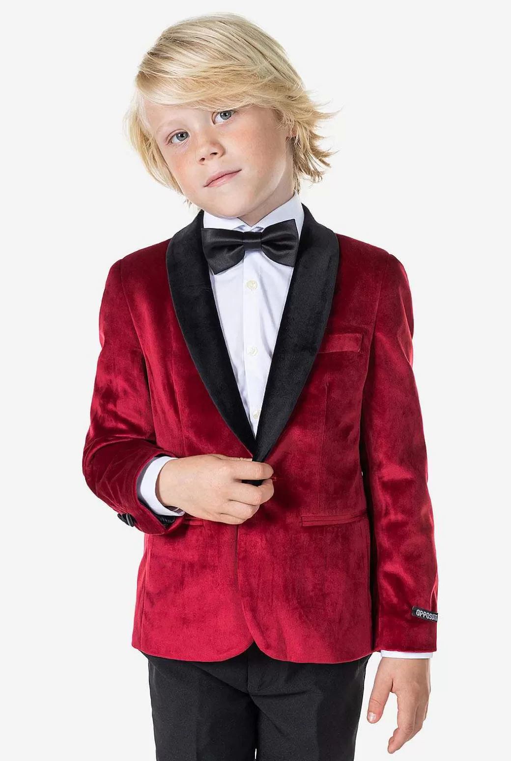 OppoSuits Blazers^Dinner Jacket-Burgundy