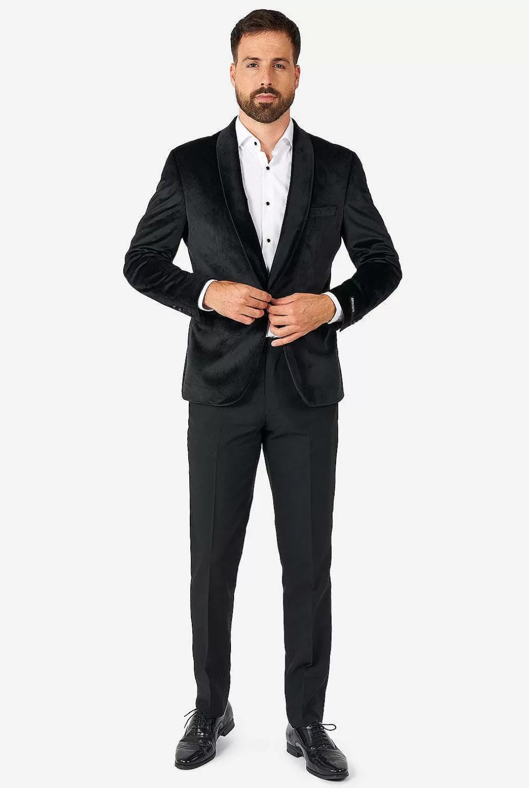 OppoSuits Kerst Blazers^Dinner Jacket-Jet Set Black