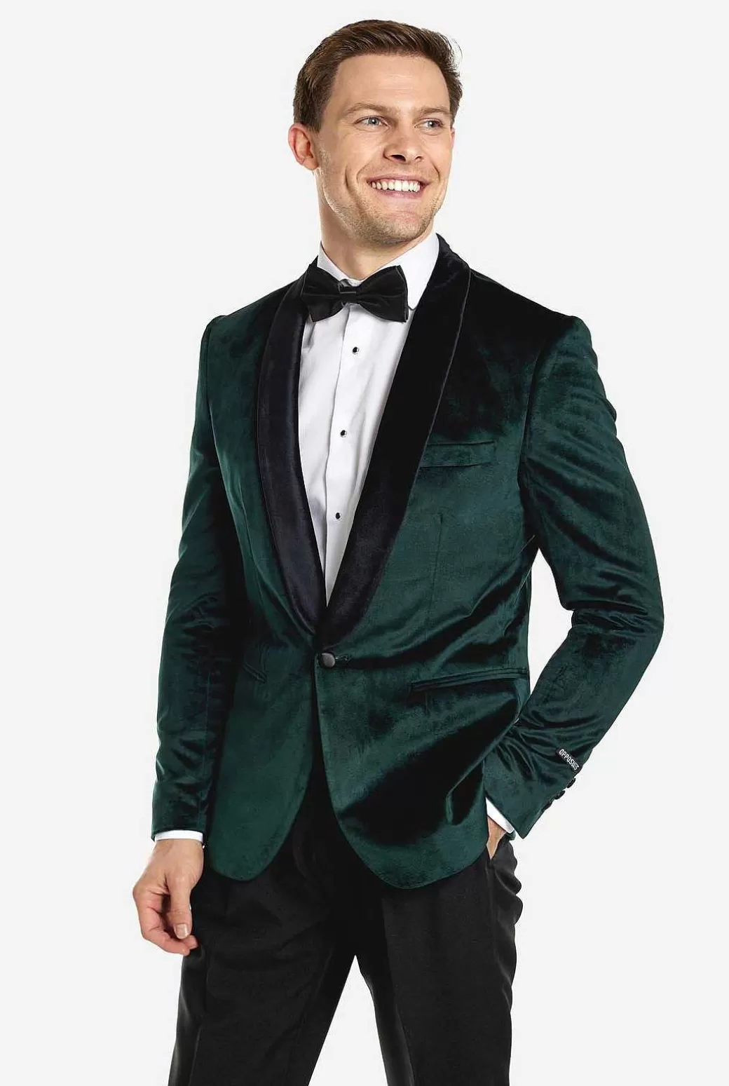 OppoSuits Kerst Blazers^Dinner Jacket-Rich Green