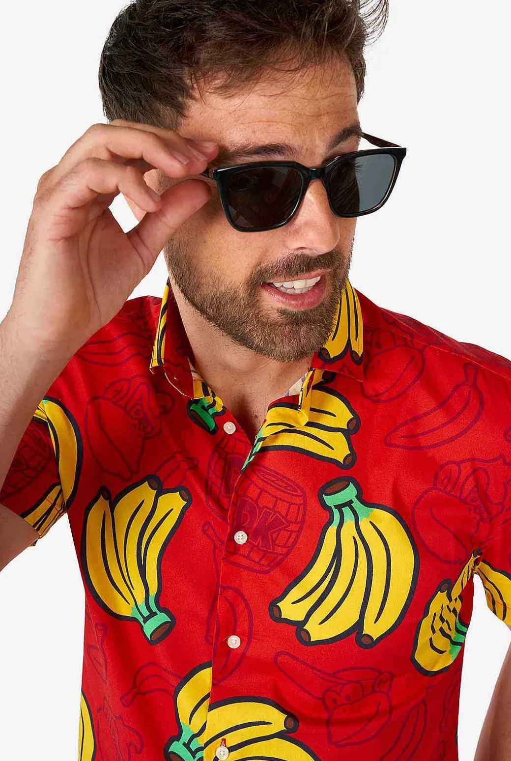 OppoSuits Zomer Overhemden^Donkey Kong