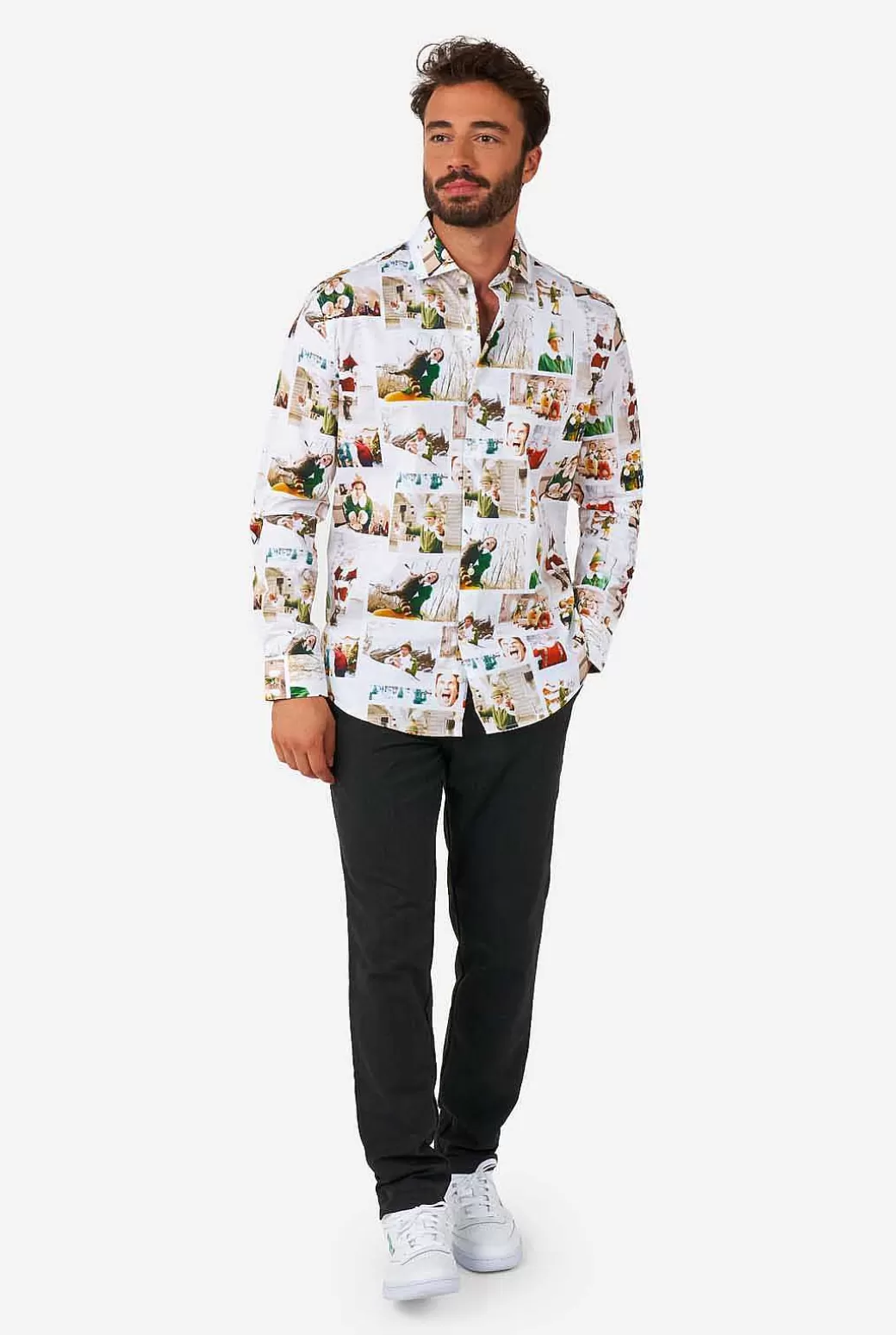 OppoSuits Casual Overhemden^Elf Christmas