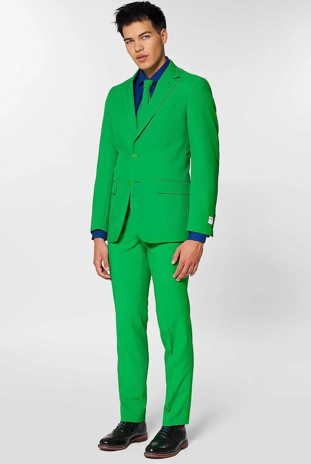 OppoSuits Effen Gekleurde Pakken^Evergreen