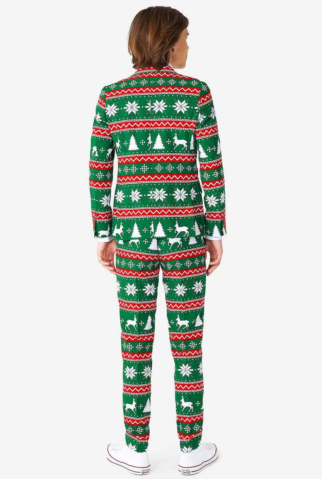 OppoSuits Kerst Pakken^Festive Green