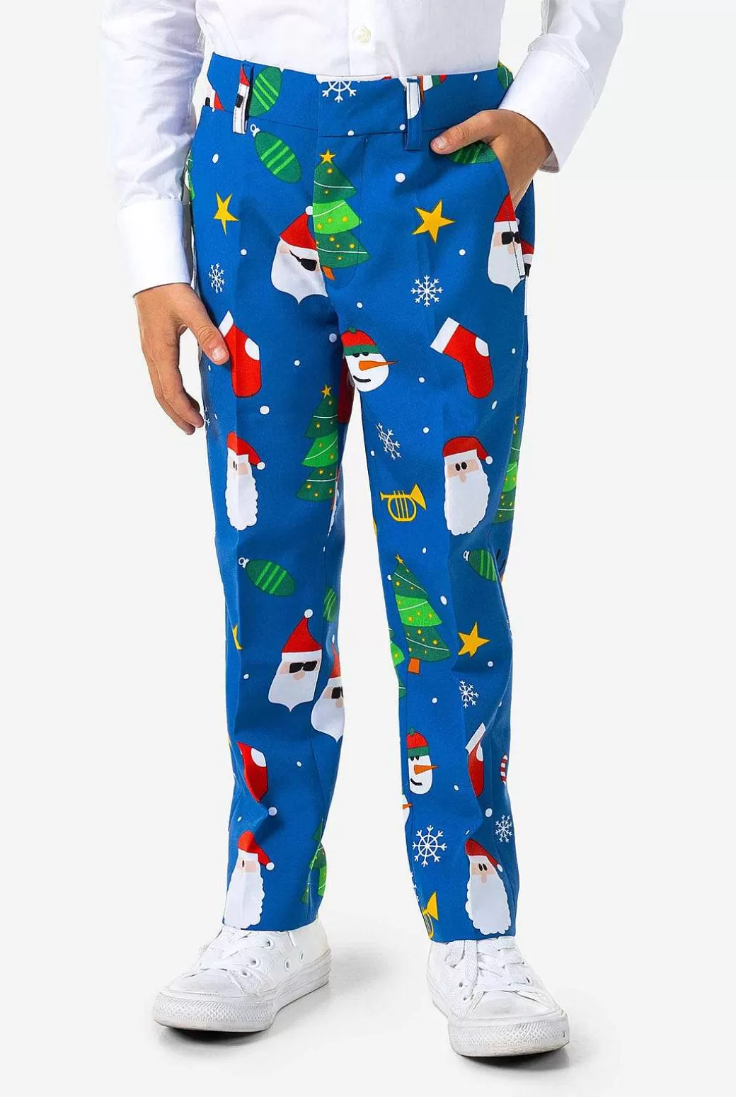 OppoSuits Kerst Pakken^Festivity Blue