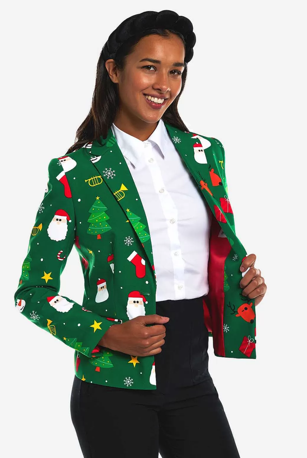 OppoSuits Kerstblazers^Festivity Green