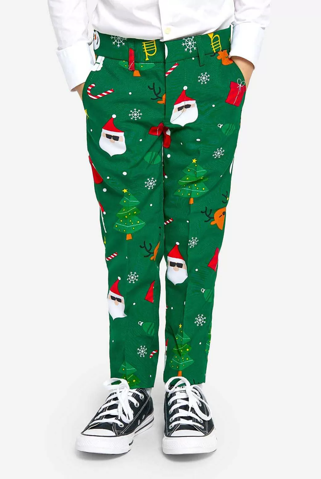 OppoSuits Kerst Pakken^Festivity Green