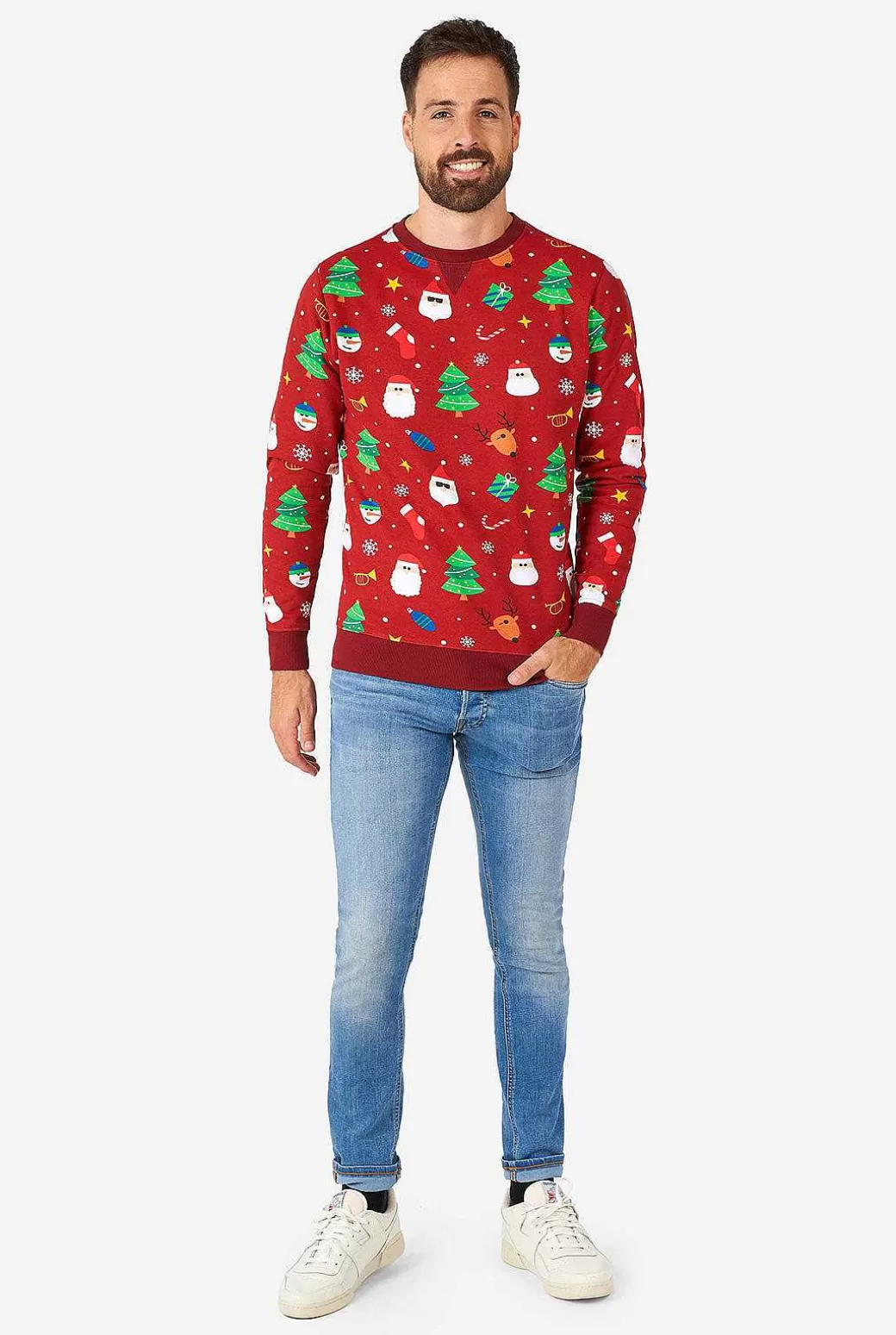 OppoSuits Kerst Sweaters^Festivity Red