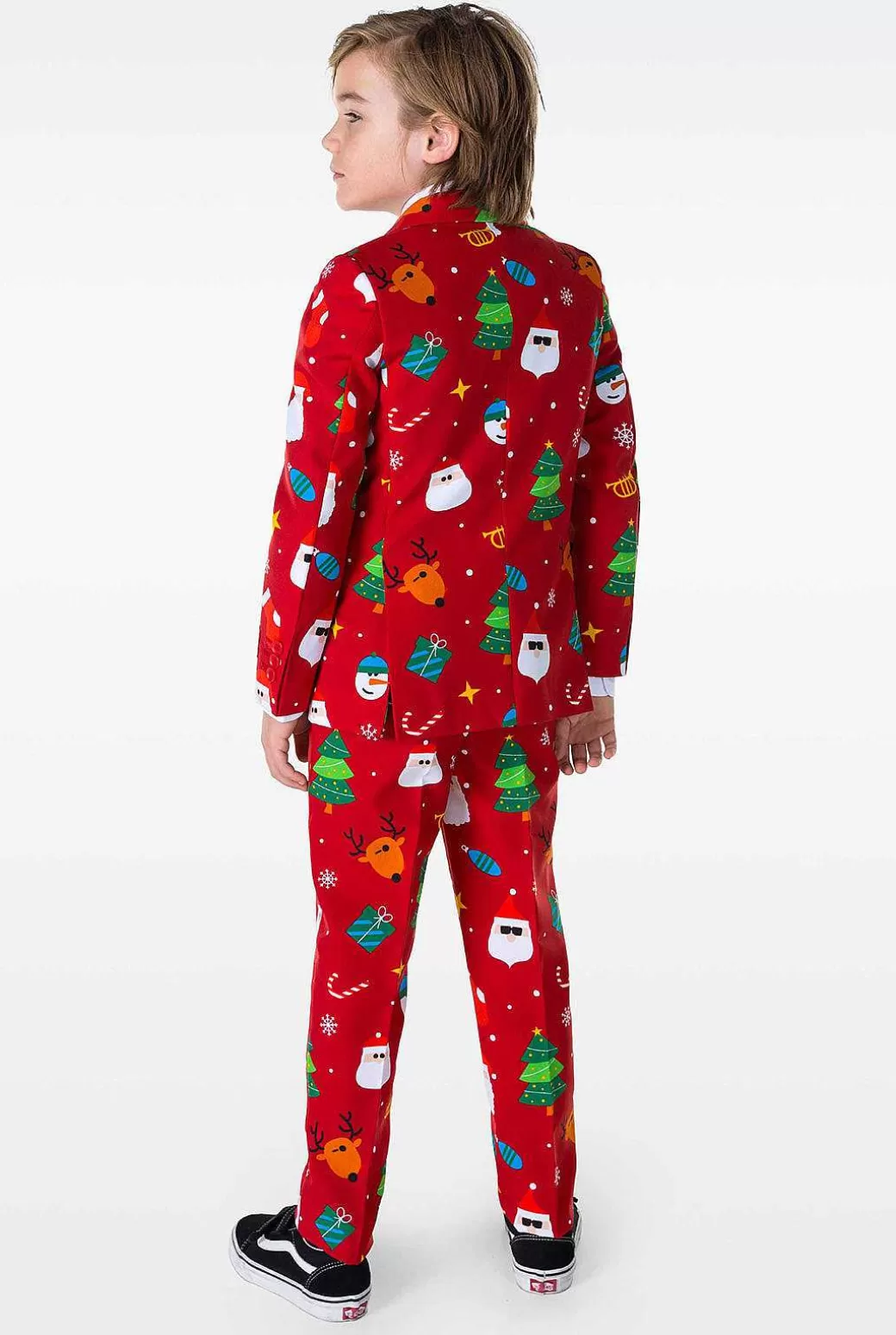 OppoSuits Kerst Pakken^Festivity Red