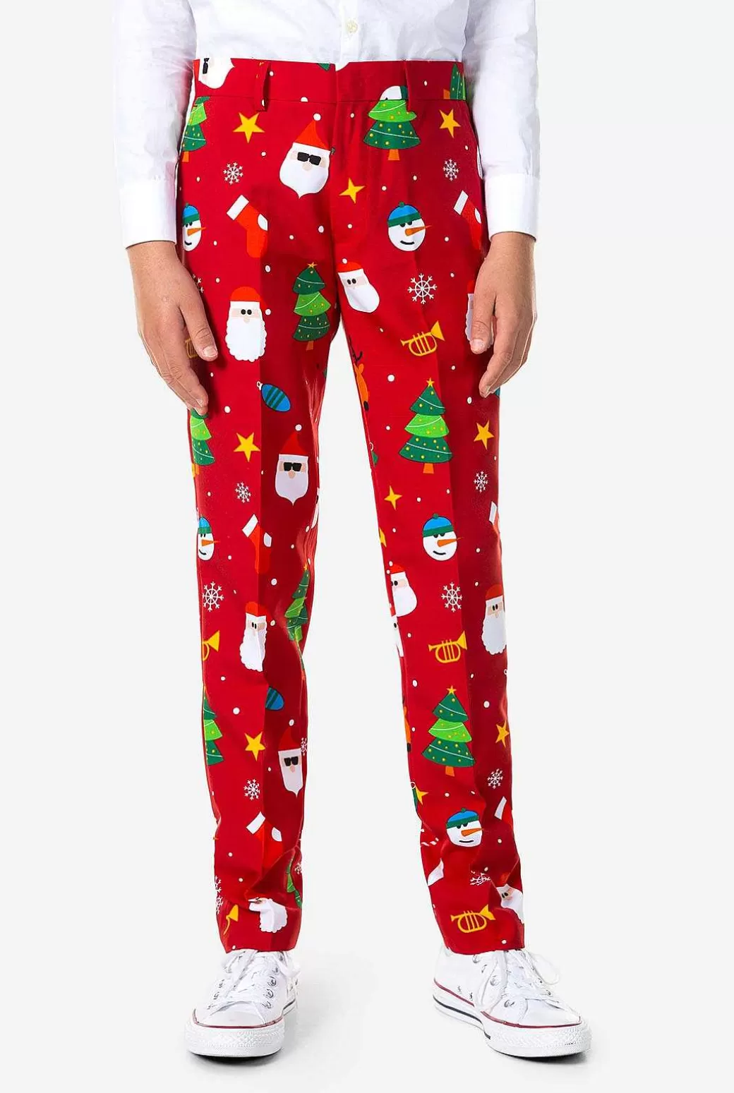 OppoSuits Kerst Pakken^Festivity Red