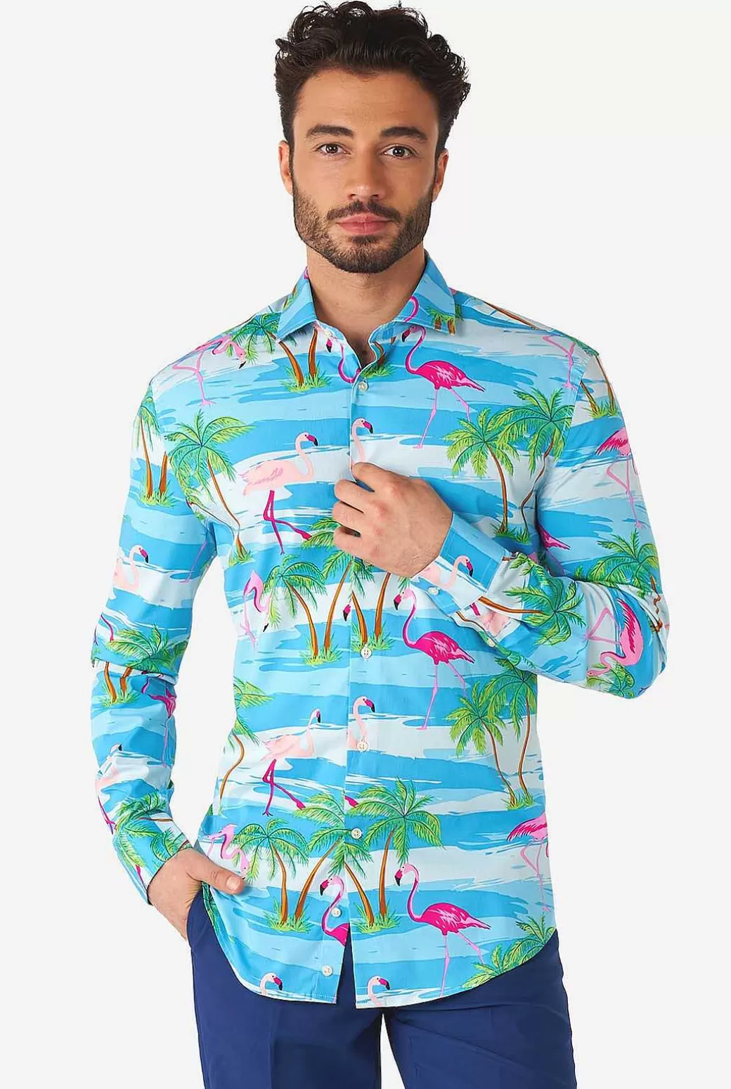 OppoSuits Casual Overhemden^Flaminguy