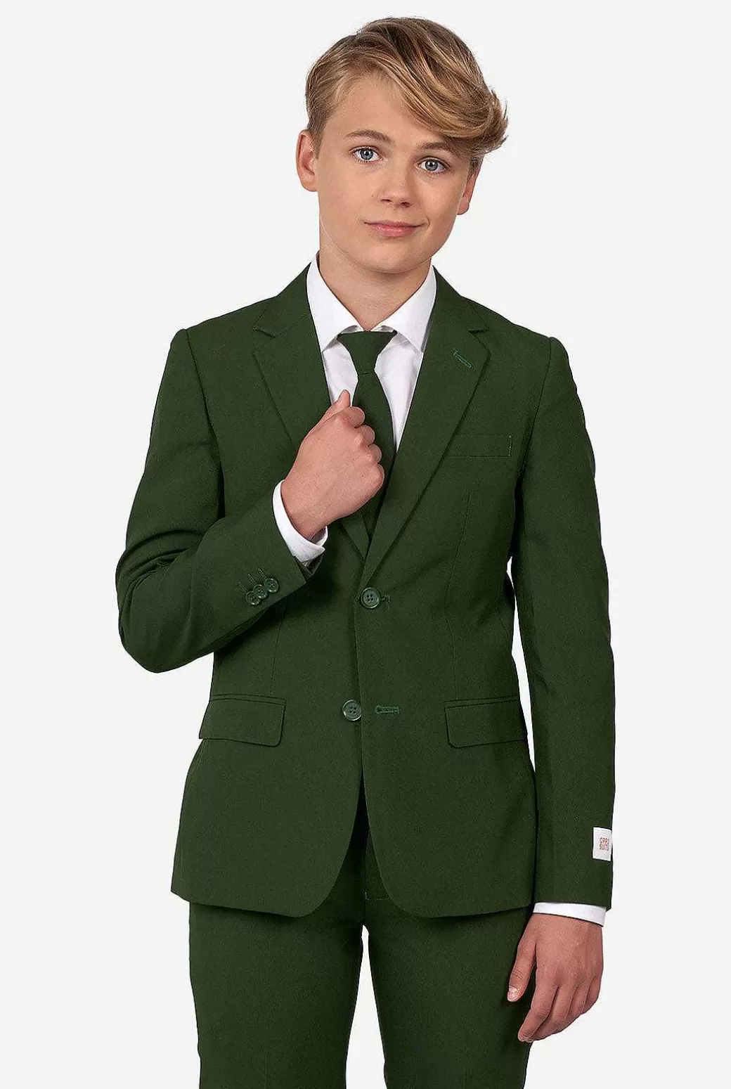 OppoSuits Effen Gekleurde Pakken^Glorious Green