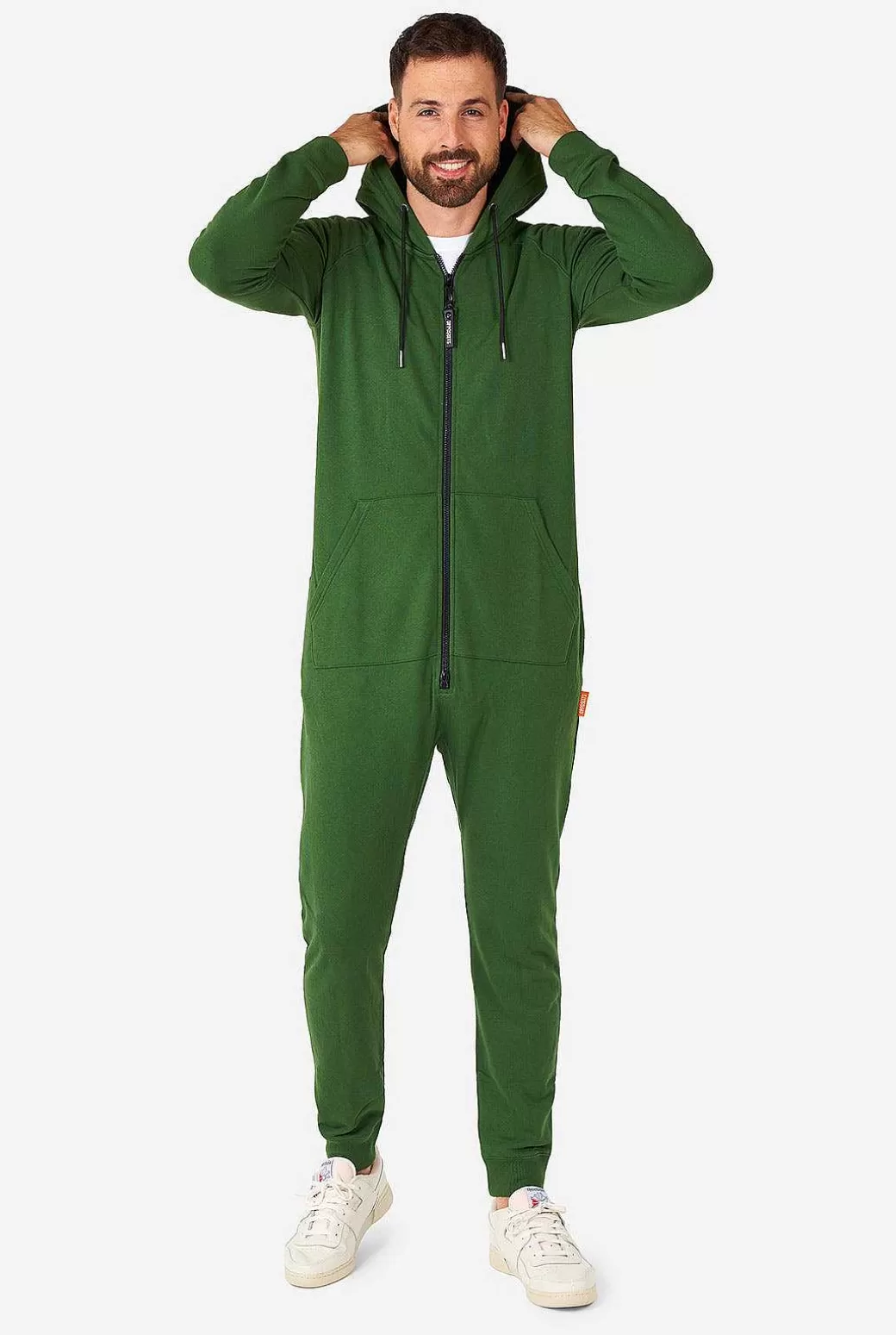 OppoSuits Effen Gekleurde Onesies^Glorious Green