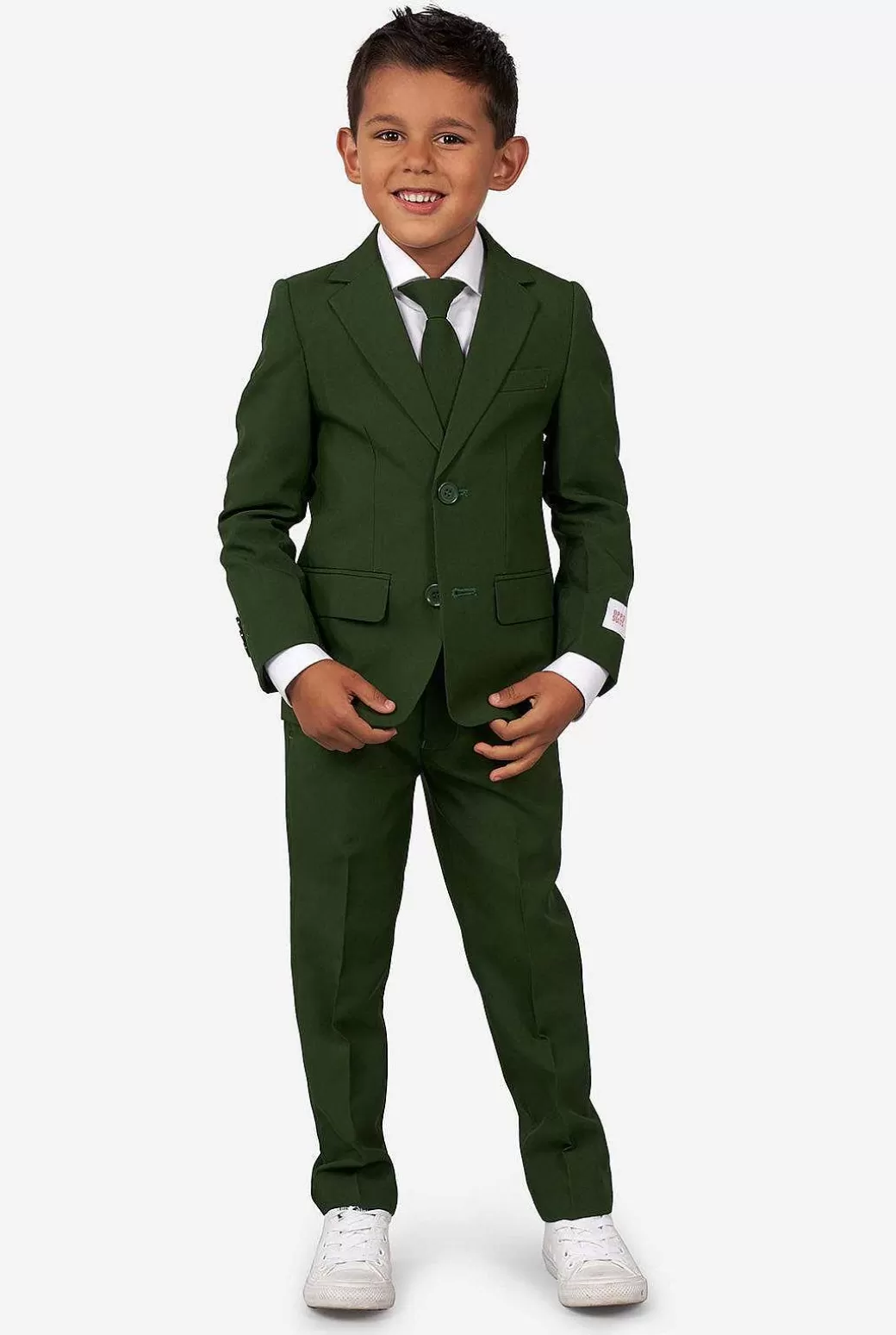 OppoSuits Effen Gekleurde Pakken^Glorious Green