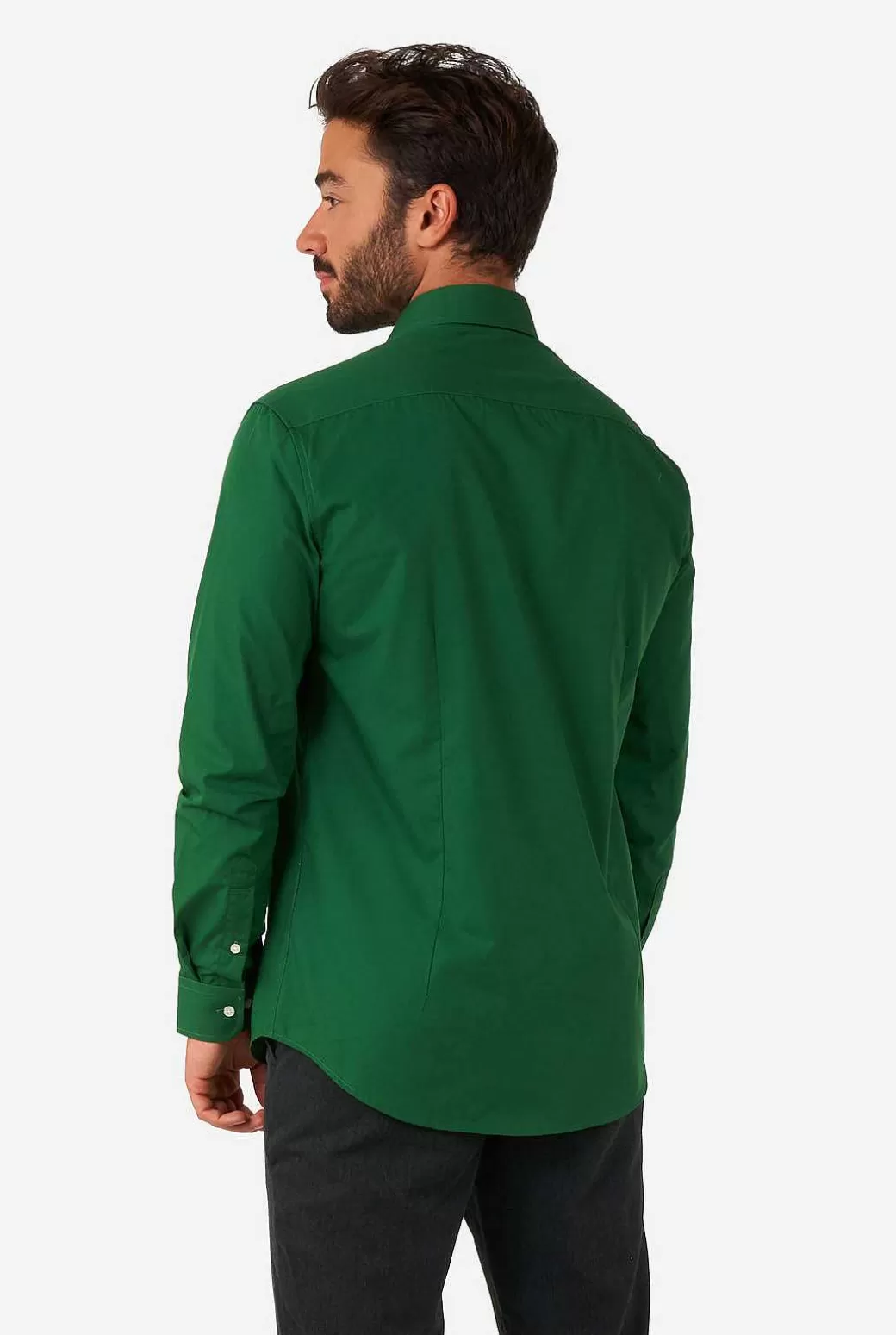 OppoSuits Effen Gekleurde Overhemden^Glorious Green