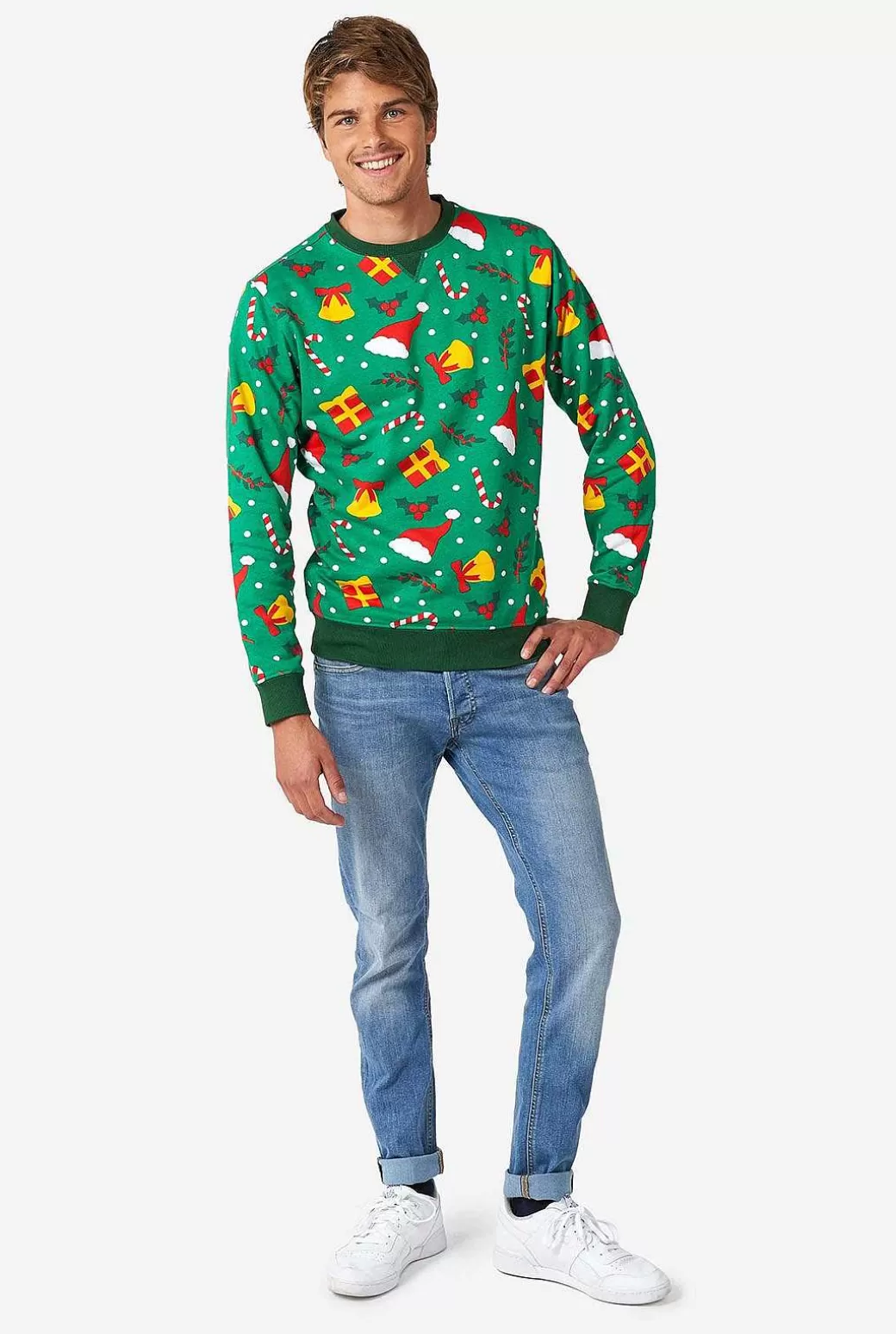 OppoSuits Kerst Sweaters^Holiday Greenish