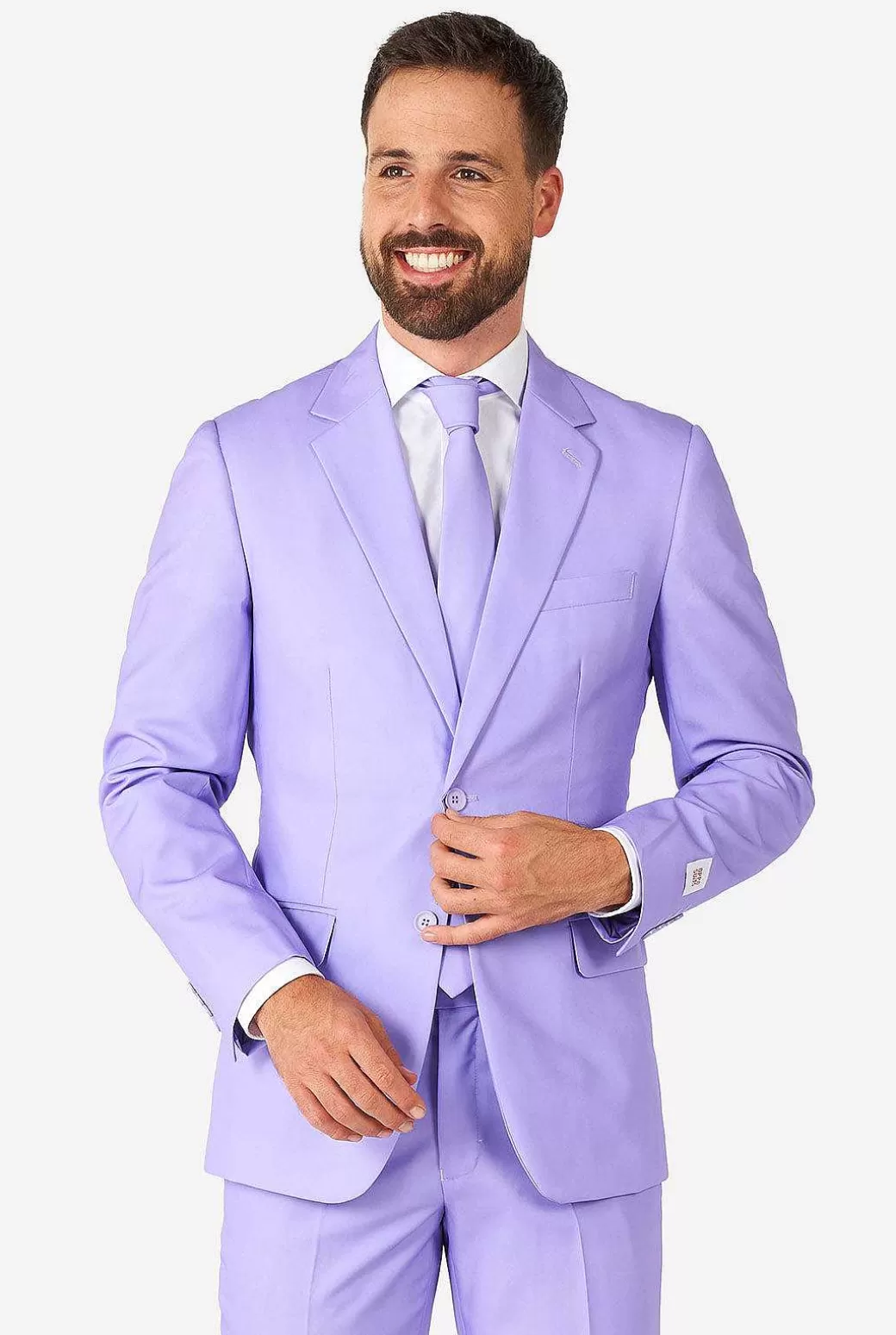 OppoSuits Effen Gekleurde Pakken^Lavish Lavender