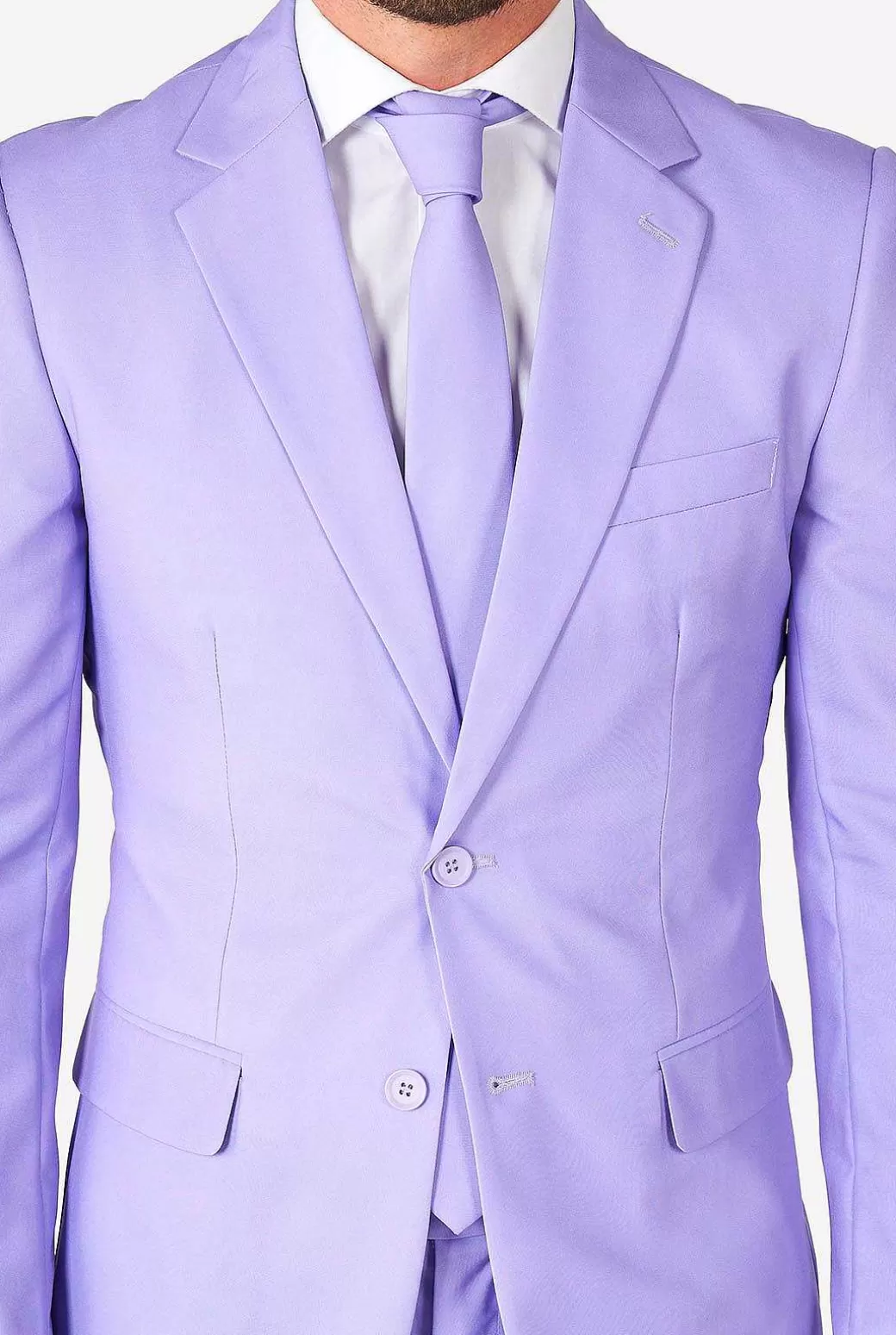 OppoSuits Effen Gekleurde Pakken^Lavish Lavender