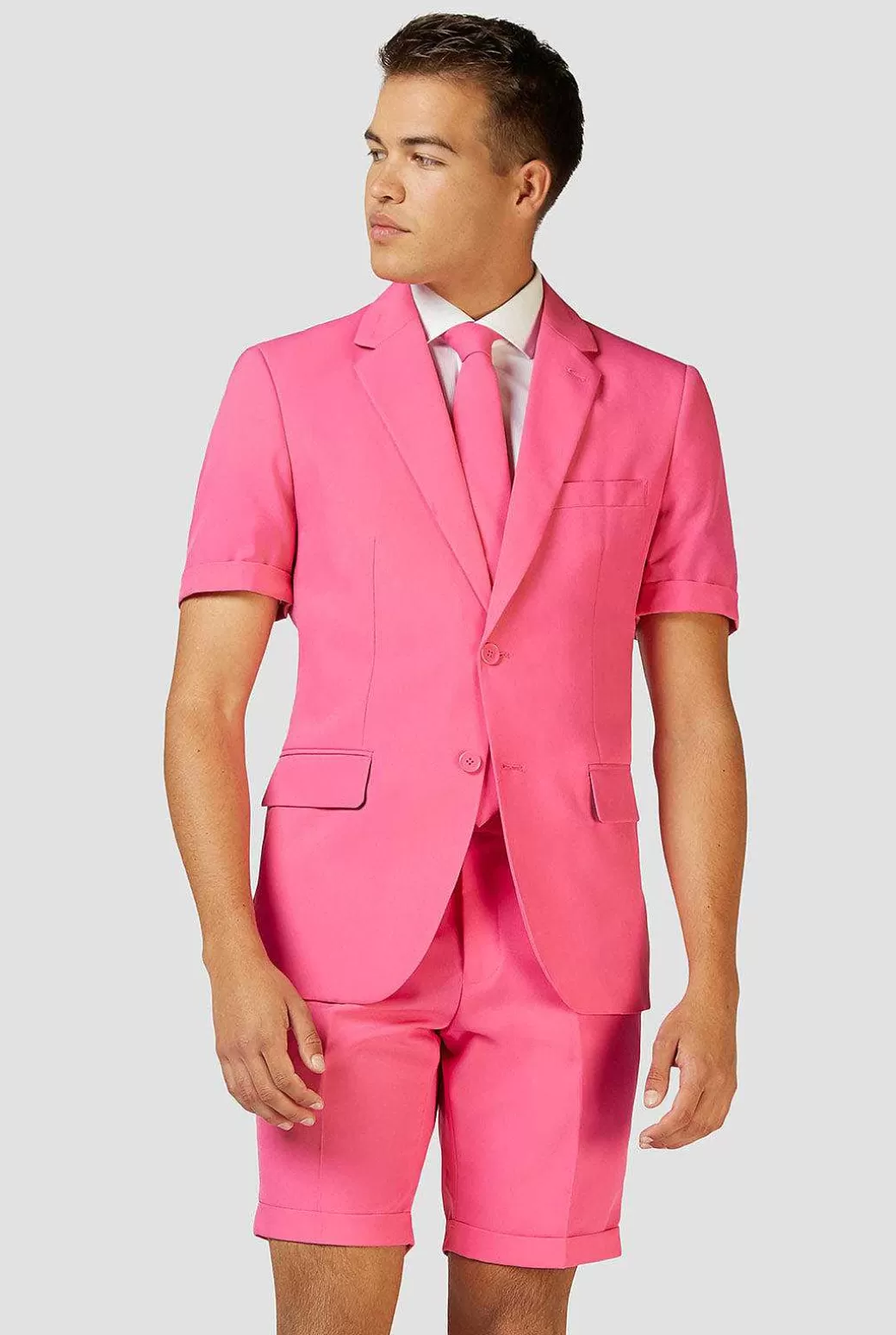 OppoSuits Effen Gekleurde Pakken^Mr. Pink