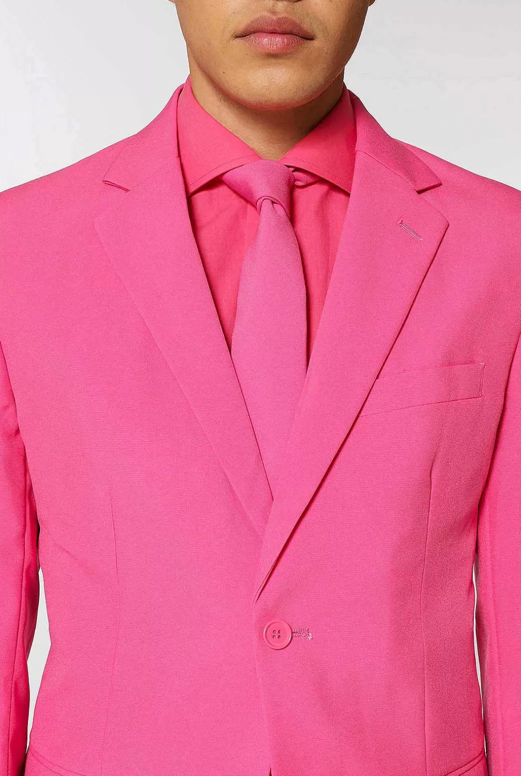 OppoSuits Effen Gekleurde Pakken^Mr. Pink