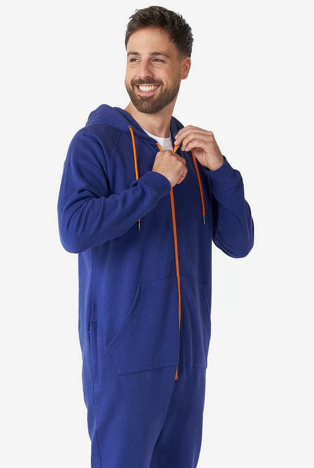 OppoSuits Effen Gekleurde Onesies^Navy Royale