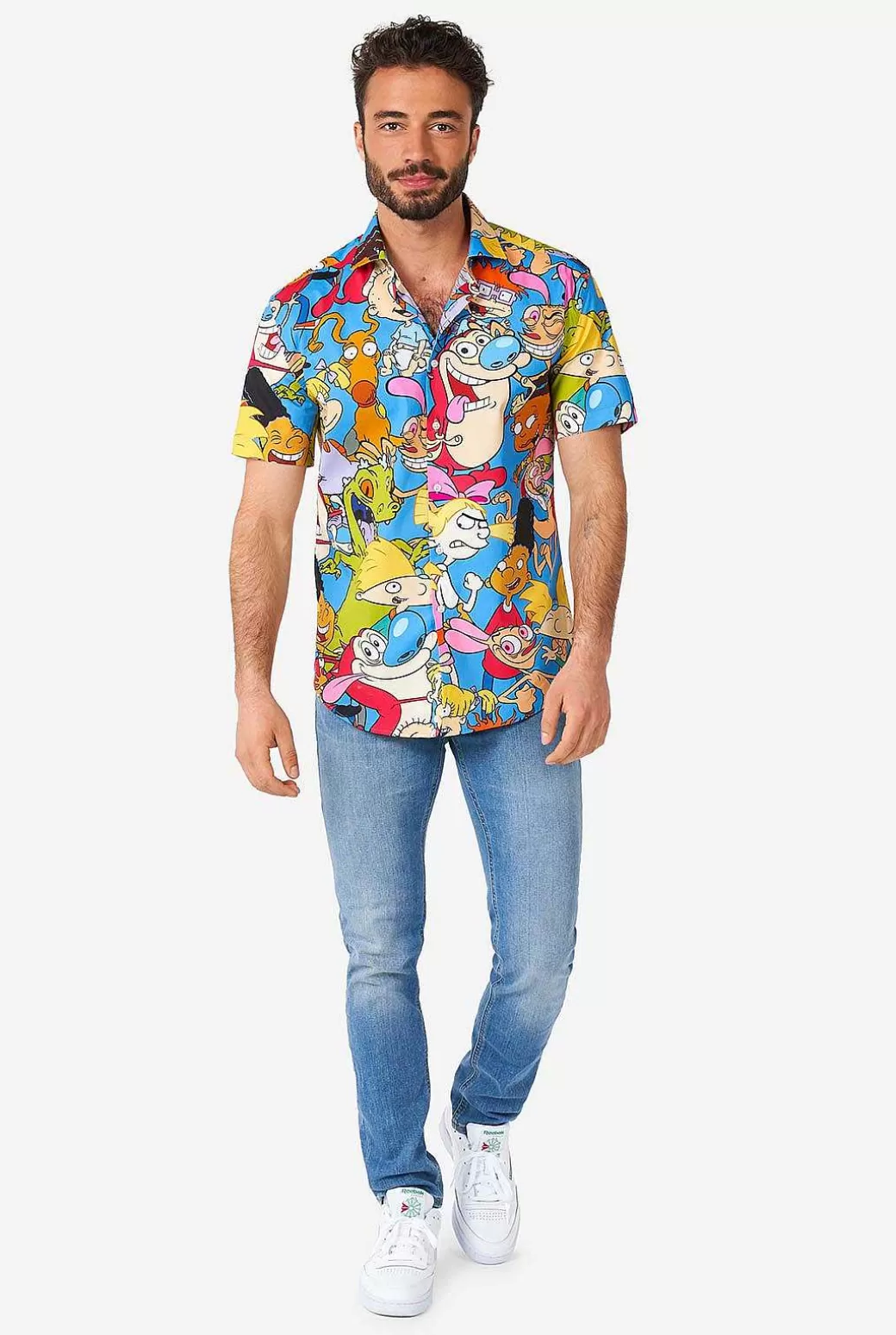 OppoSuits Zomer Overhemden^Nickelodeon Cartoons