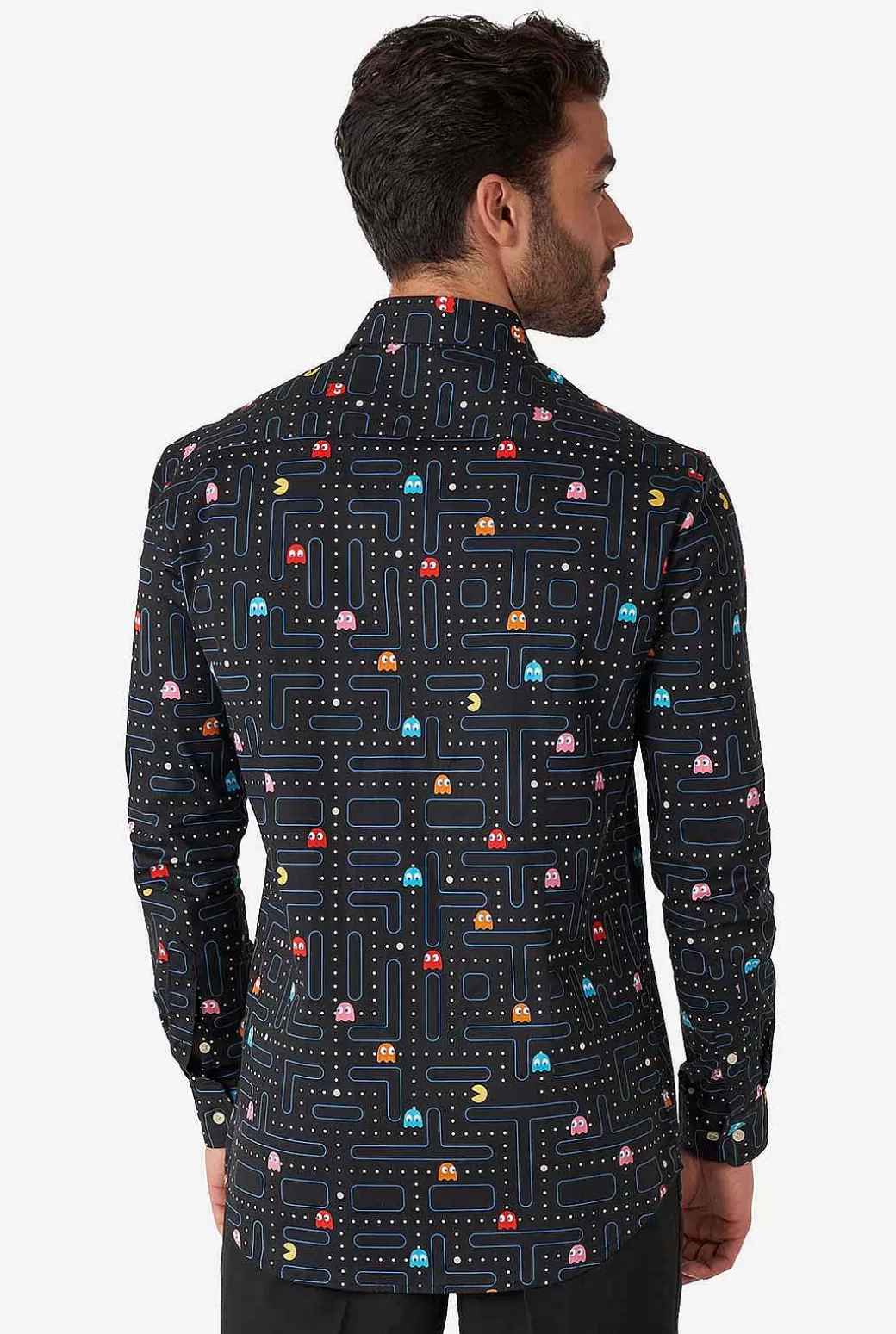 OppoSuits Casual Overhemden^Pac-Man