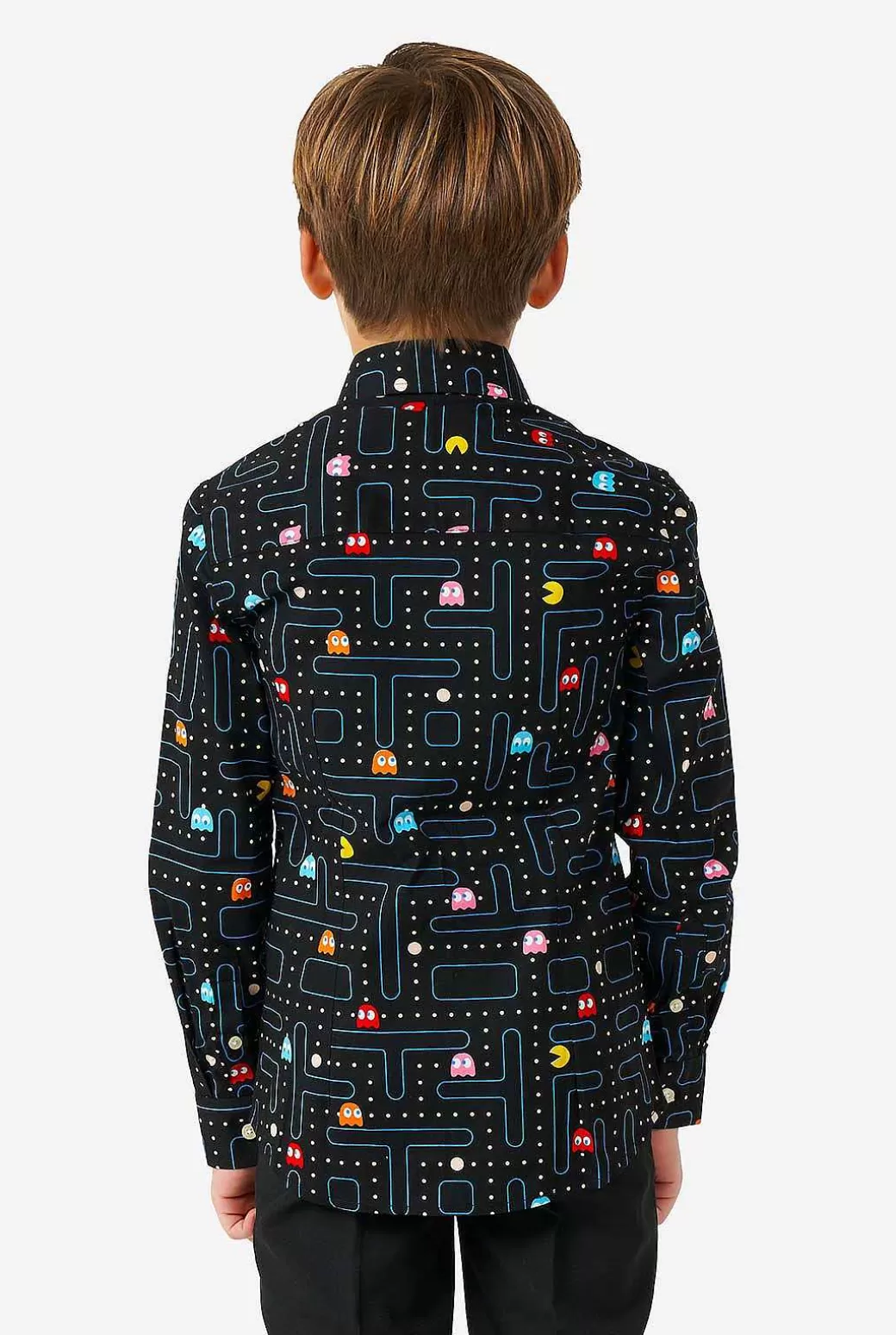 OppoSuits Casual Overhemden^Pac-Man