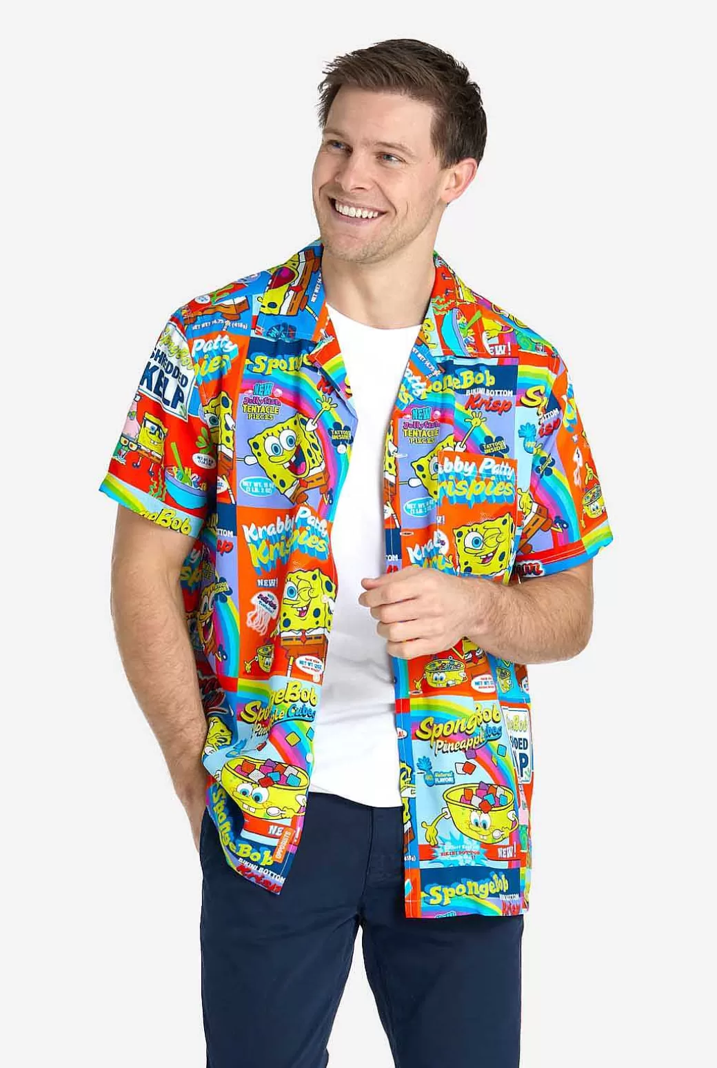 OppoSuits Hawaii Shirts^Spongebob Breakfast