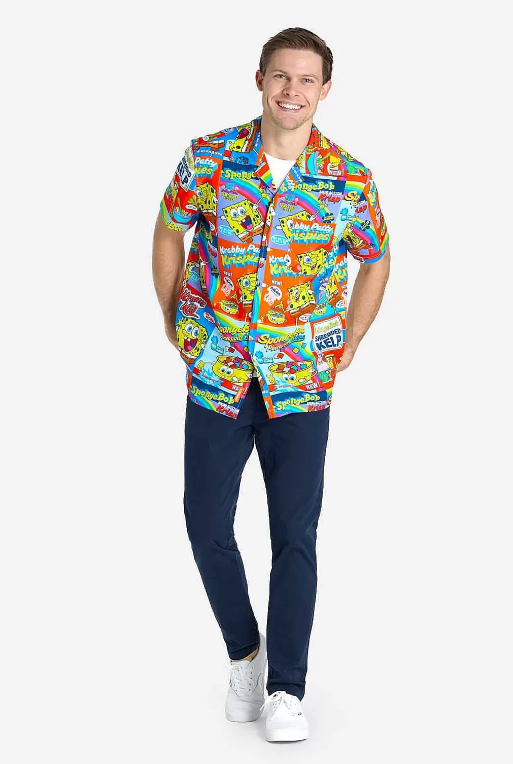 OppoSuits Hawaii Shirts^Spongebob Breakfast