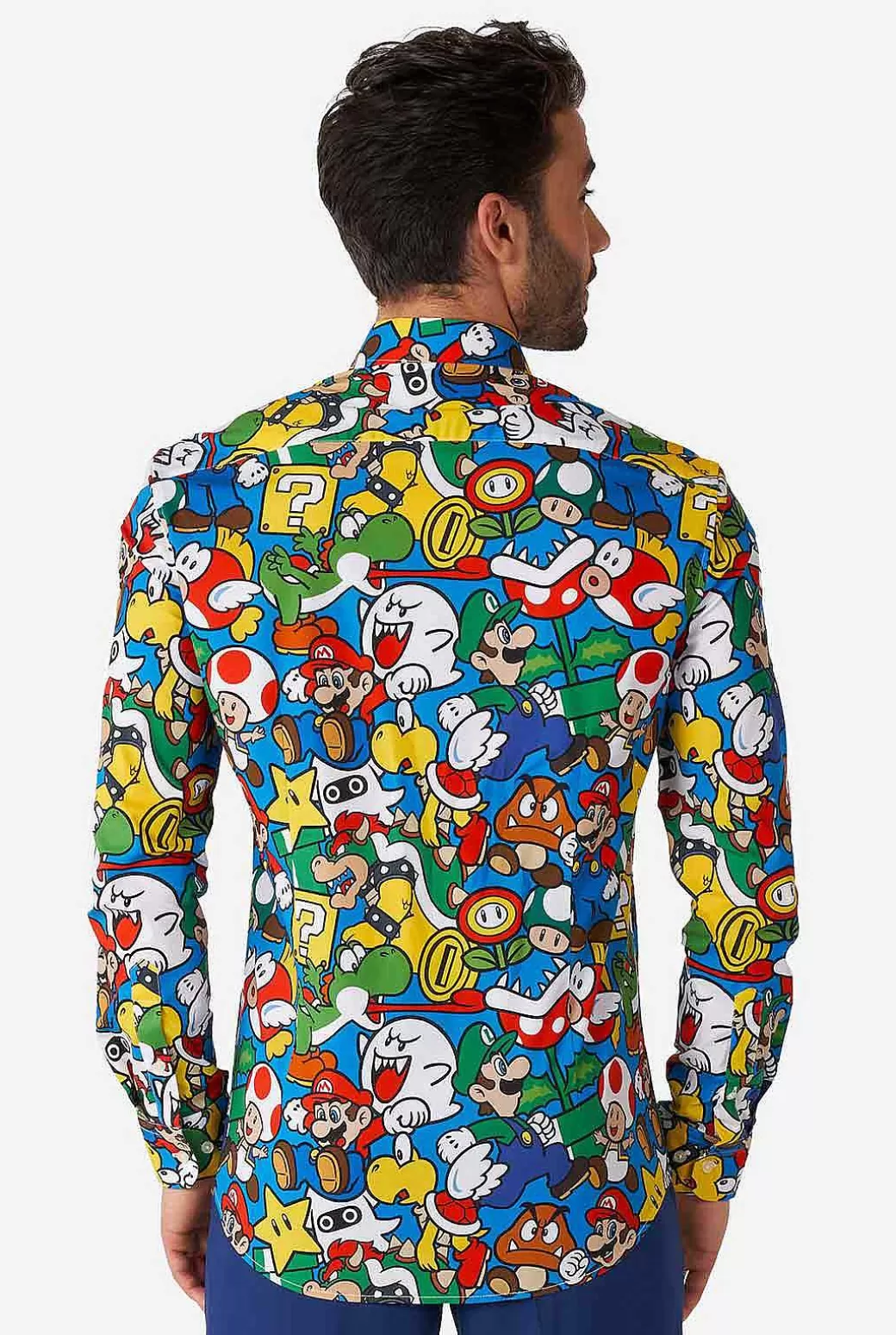 OppoSuits Casual Overhemden^Super Mario