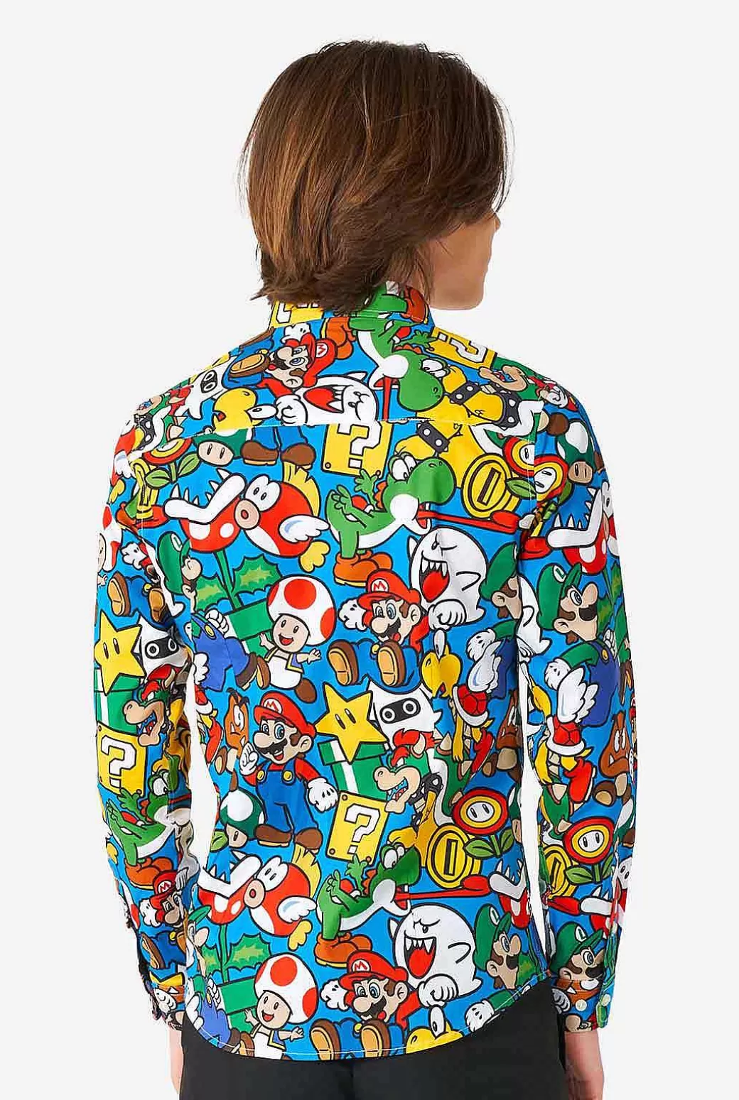 OppoSuits Casual Overhemden^Super Mario