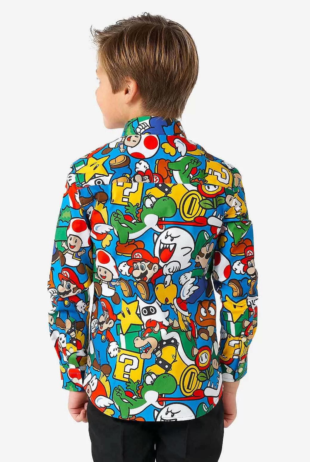 OppoSuits Casual Overhemden^Super Mario