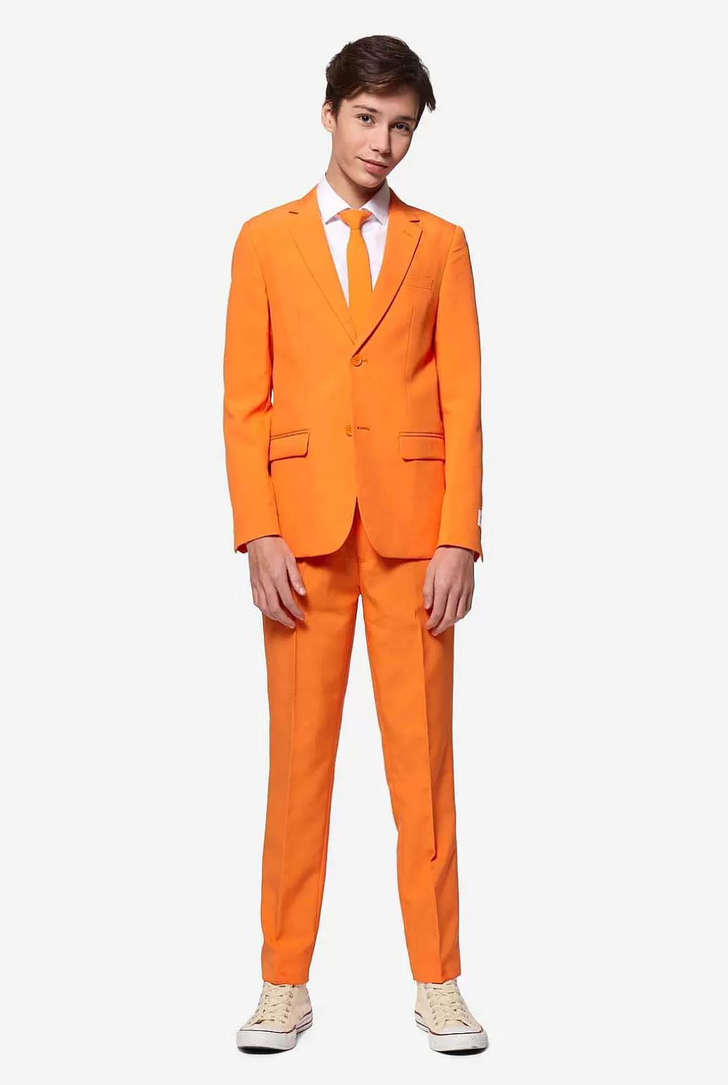 OppoSuits Effen Gekleurde Pakken^The Orange