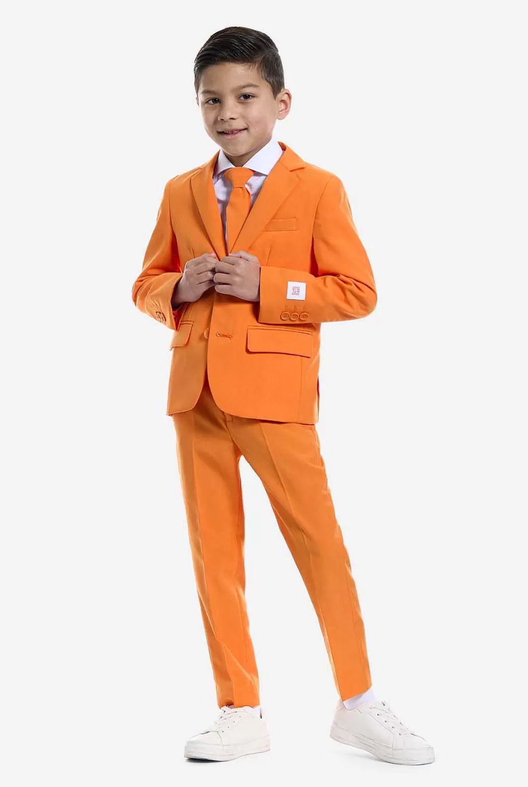 OppoSuits Effen Gekleurde Pakken^The Orange