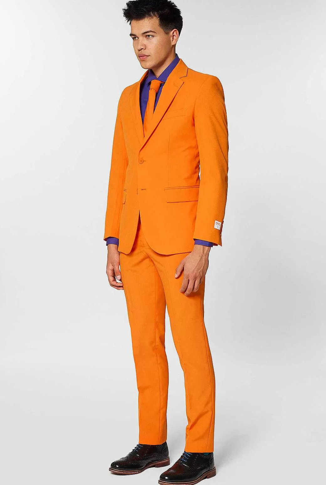 OppoSuits Effen Gekleurde Pakken^The Orange