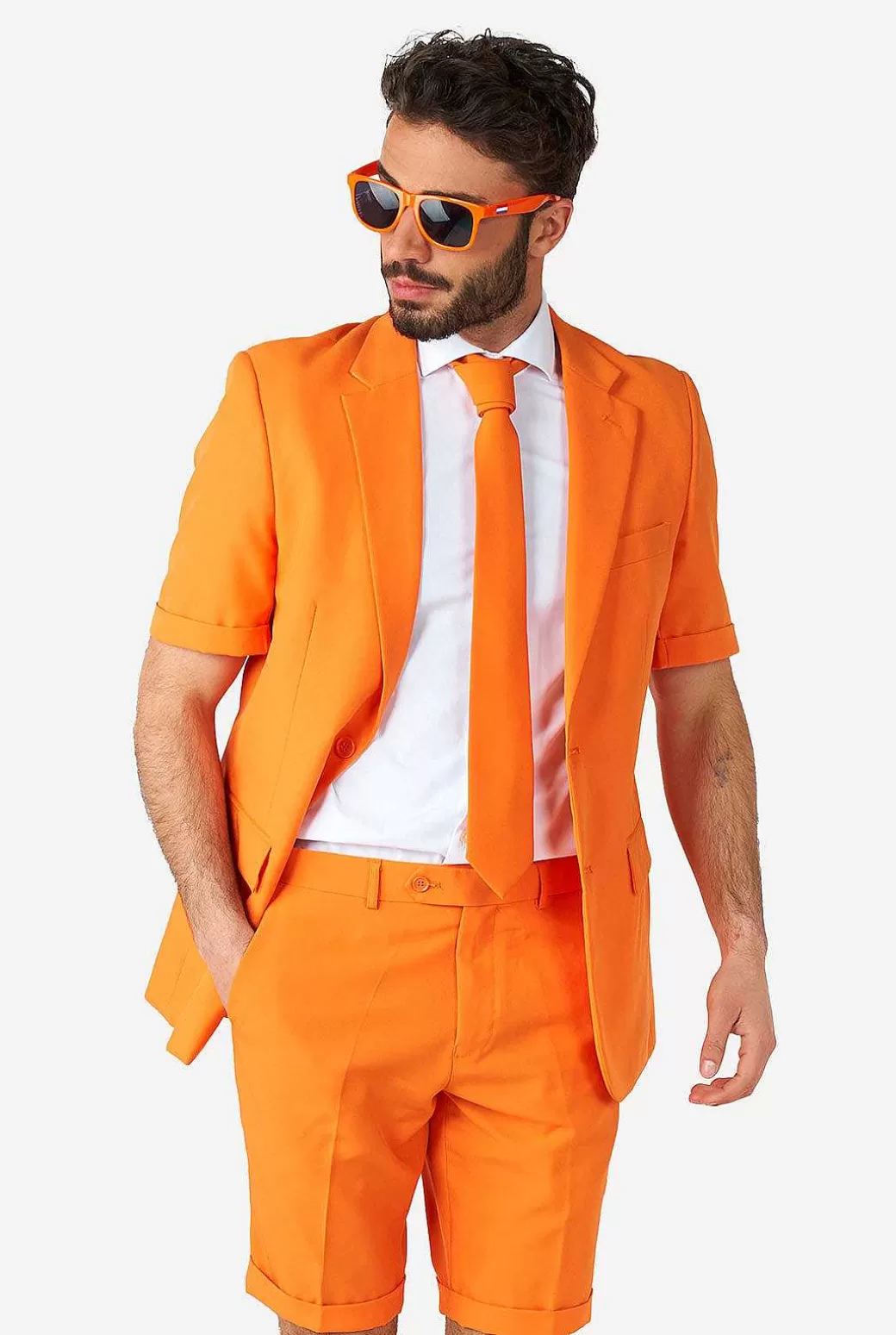 OppoSuits Effen Gekleurde Pakken^The Orange