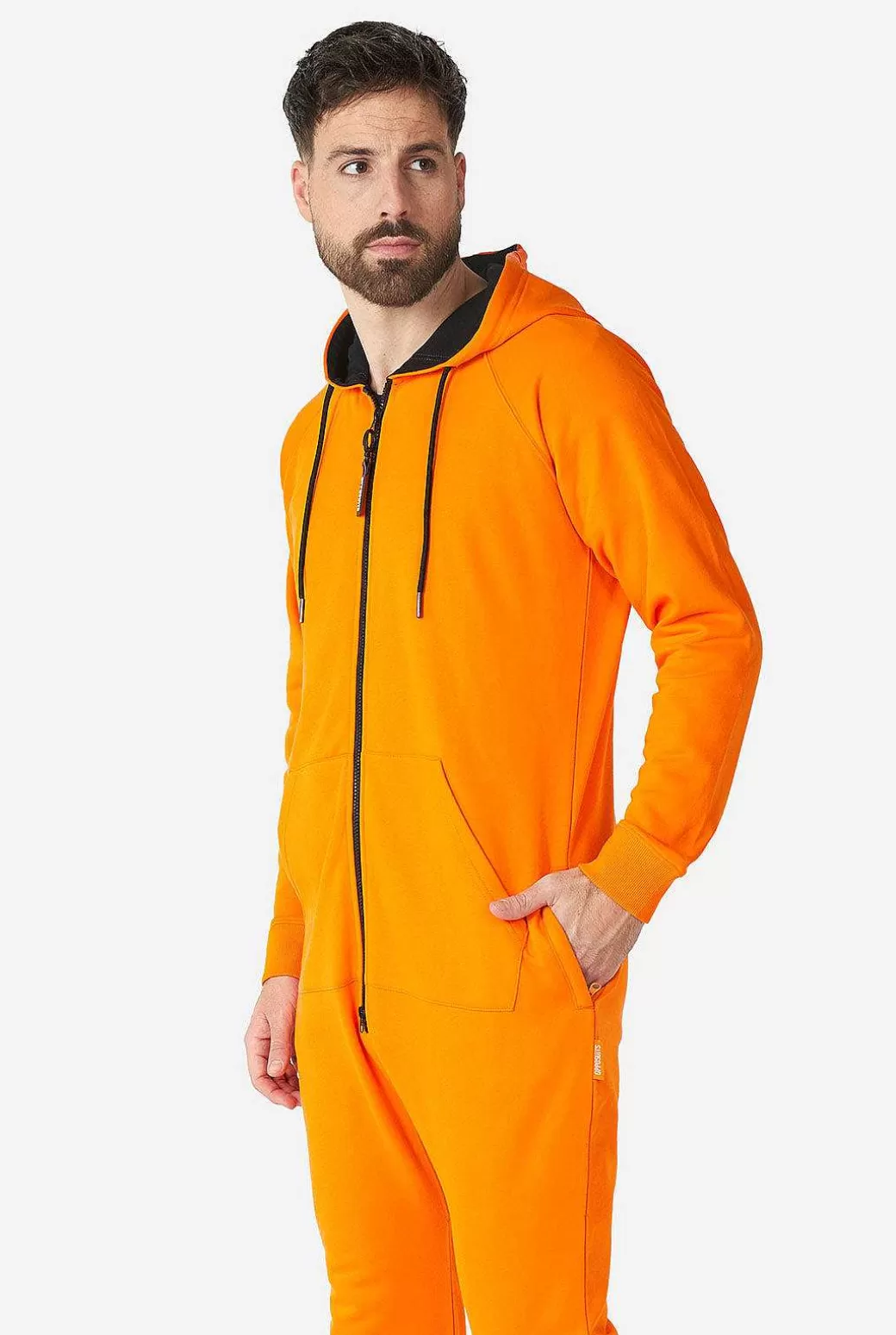 OppoSuits Effen Gekleurde Onesies^The Orange