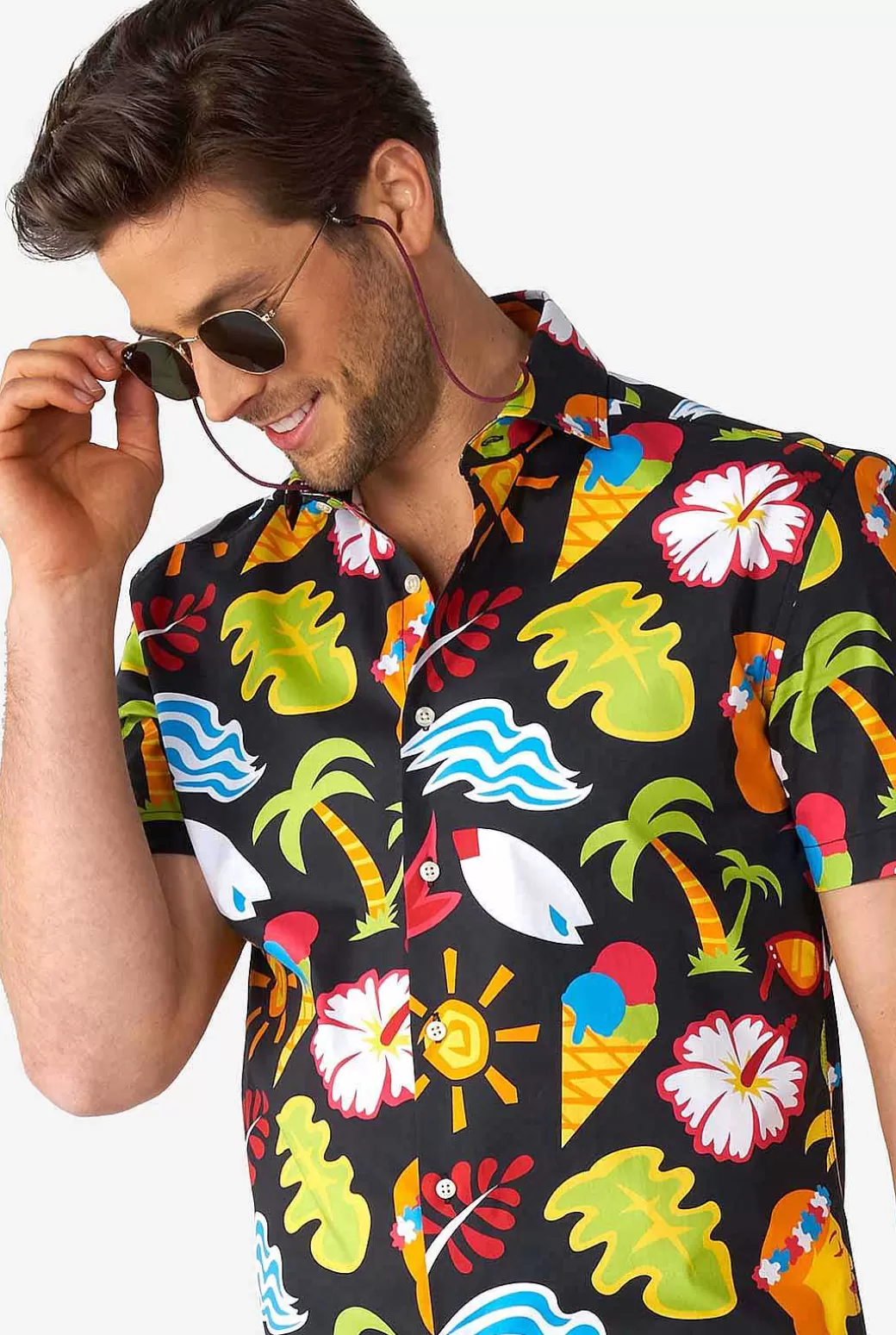 OppoSuits Zomer Overhemden^Tropical Thunder