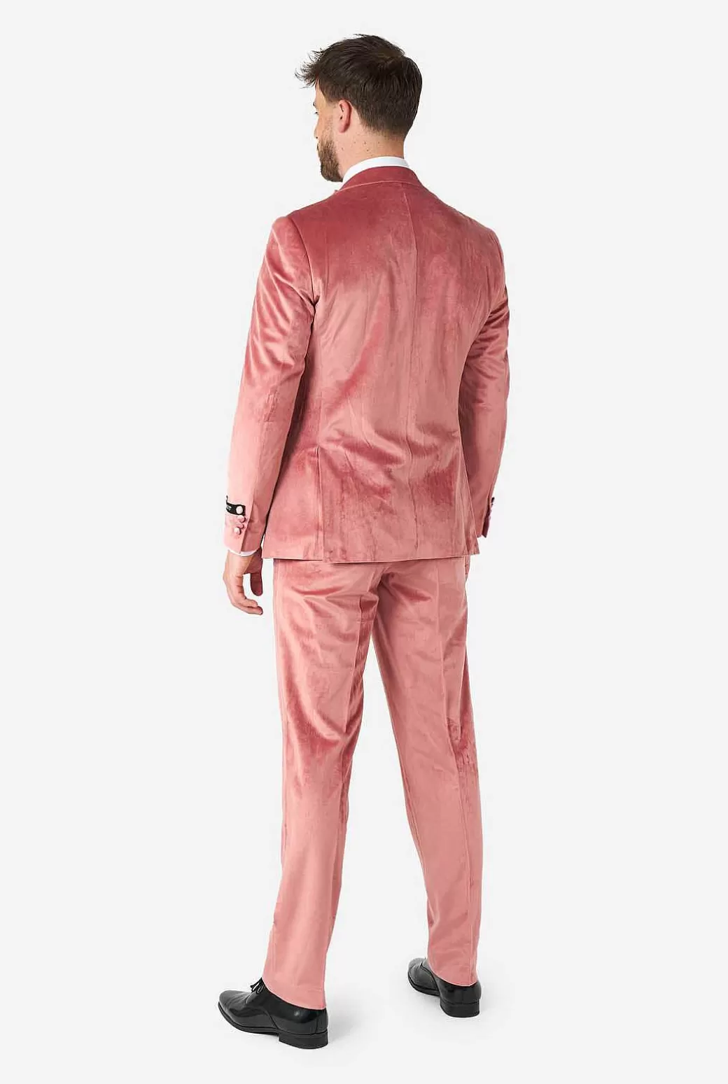 OppoSuits Kerst Smokings^Vintage Pink Velvet