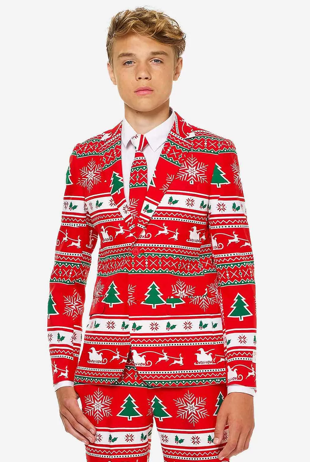 OppoSuits Kerst Pakken^Winter Wonderland