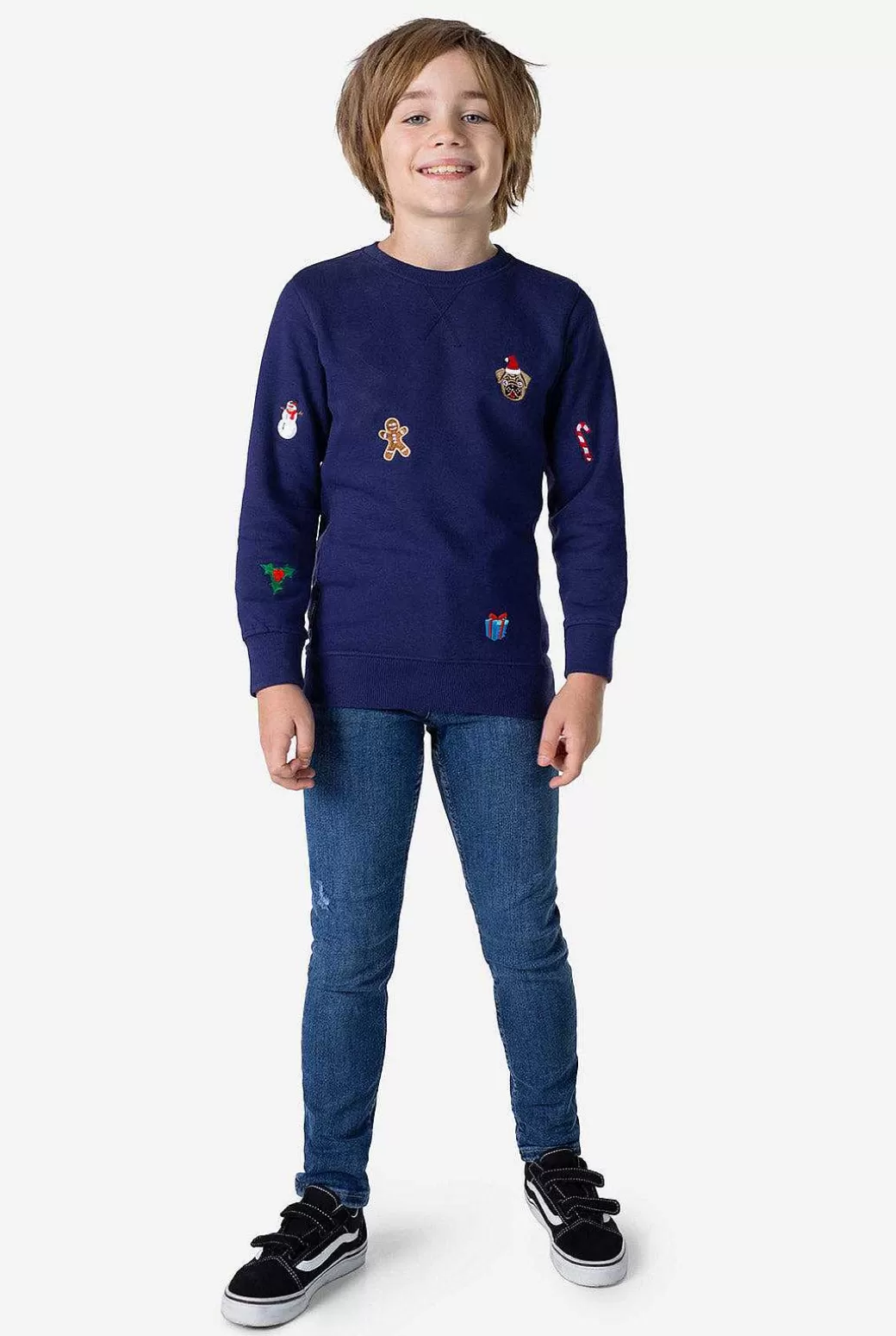 OppoSuits Sweaters^X-Mas Icons-Navy